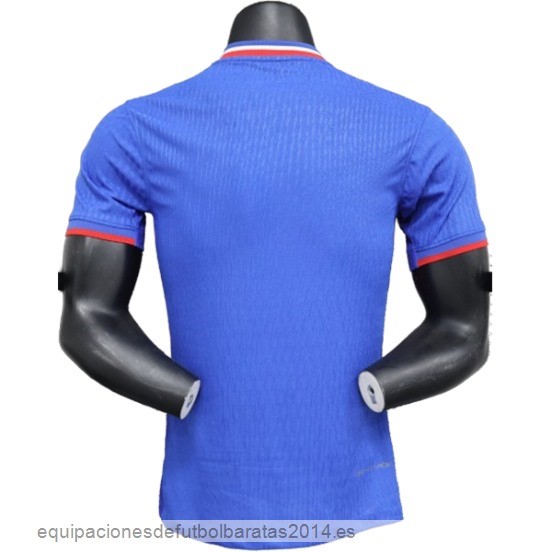 Nuevo Tailandia 1ª Jugadores Camiseta Francia 2024 Azul Baratas